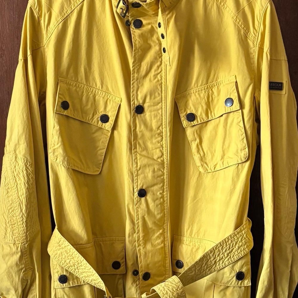 Barbour Women’s Yellow International Raincoat